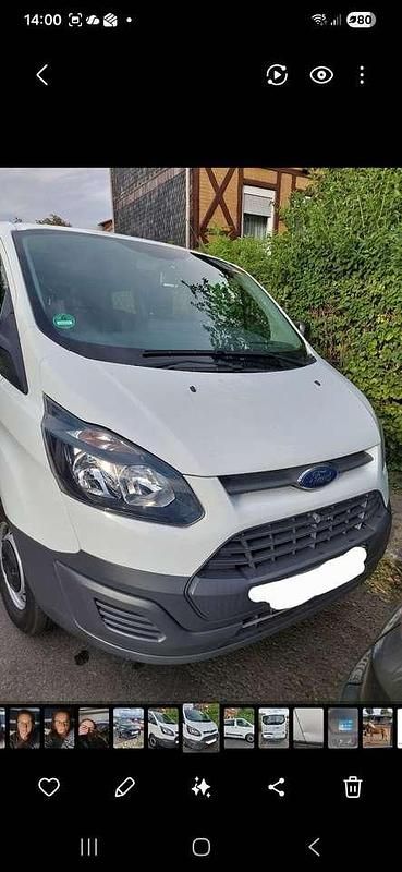 Gebraucht Ford Transit Custom Basis 105 PS (77 kW) 2016 Weiß Kombi