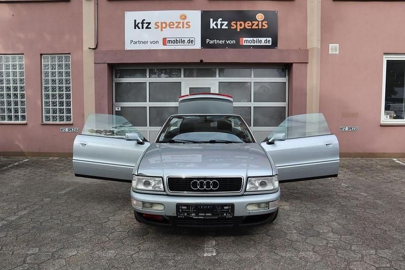 Silber Gebraucht 1998 Audi Cabriolet Sport Cabrio | 9.970 € (Guter Preis) - Bild 1/4