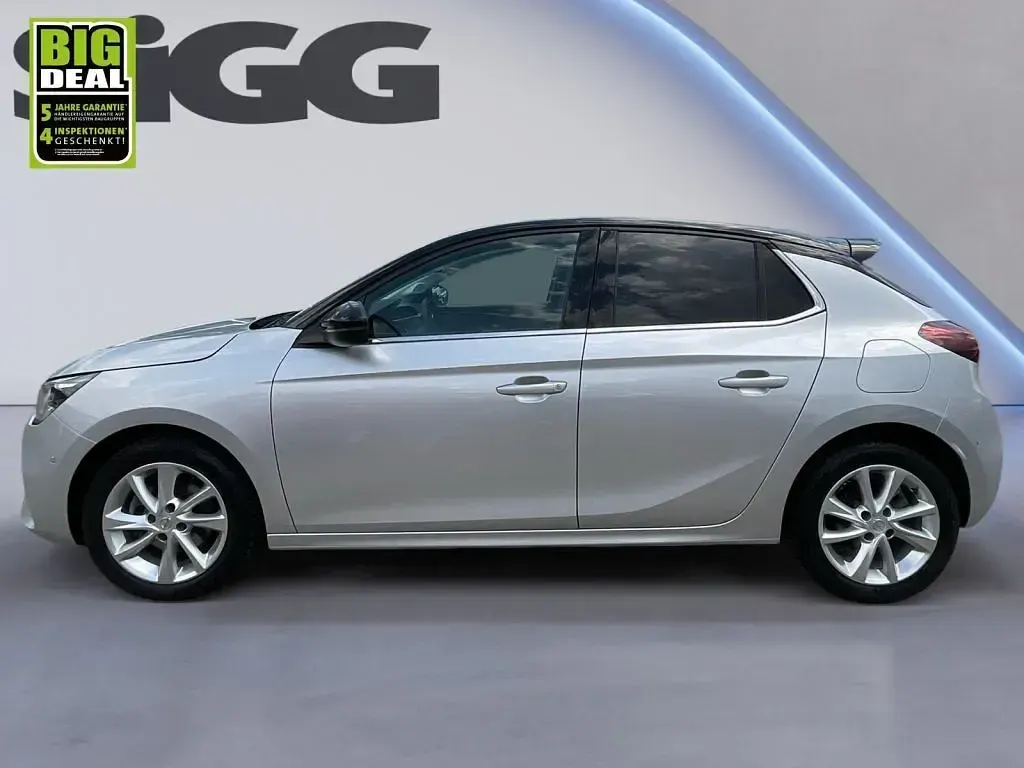 Gebraucht Opel Corsa Elegance 101 PS (74 kW) 2023 Aluminium silb/kristall silb Kleinwagen
