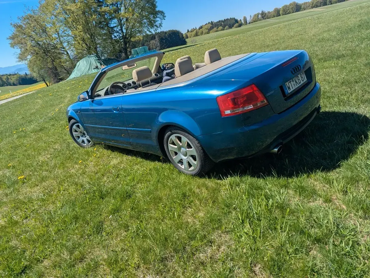 Gebraucht Audi A4 Cabriolet 163 PS (119 kW) 2006 Blau Cabrio