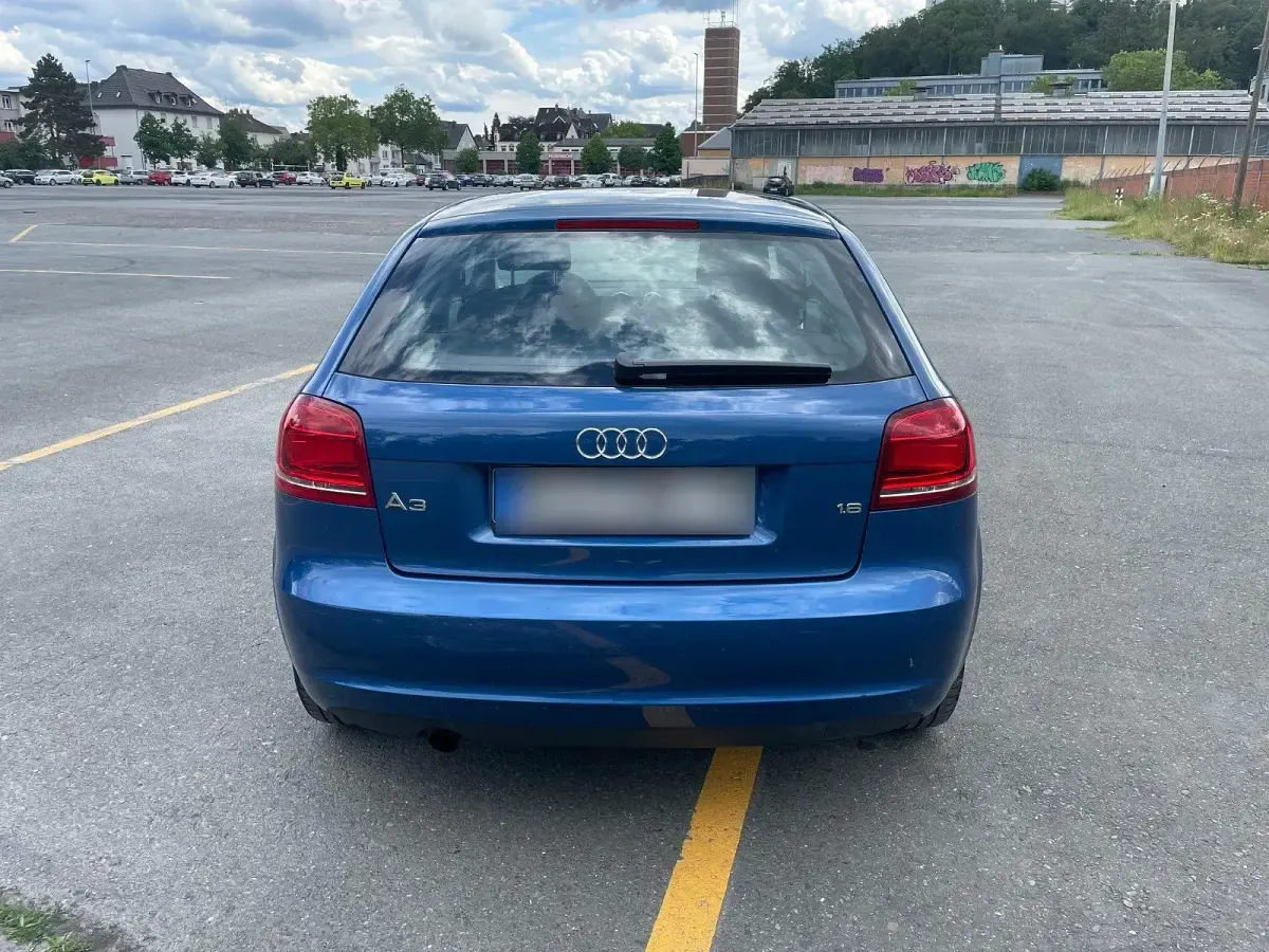 Gebraucht Audi A3 102 PS (75 kW) 2008 Blau Kleinwagen