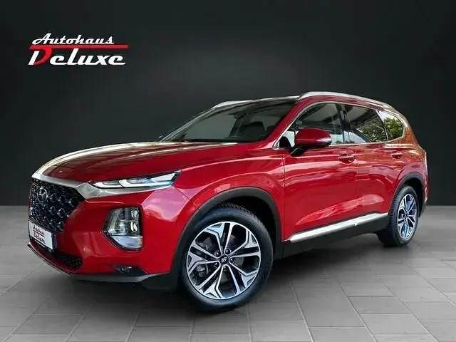 Rot Gebraucht 2019 Hyundai Santa Fe SUV | 31.900 € - Bild 1/4