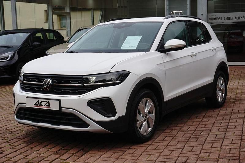 Pure white Gebraucht 2024 VW T-Cross Life SUV | 18.950 € (Guter Preis) - Bild 1/4