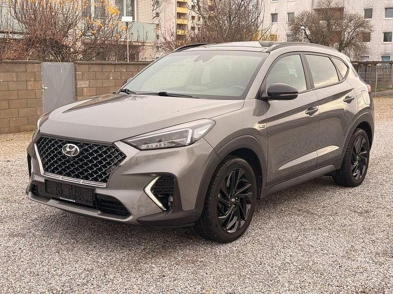 Grau Gebraucht 2020 Hyundai Tucson N Line SUV | 22.490 € - Bild 1/4