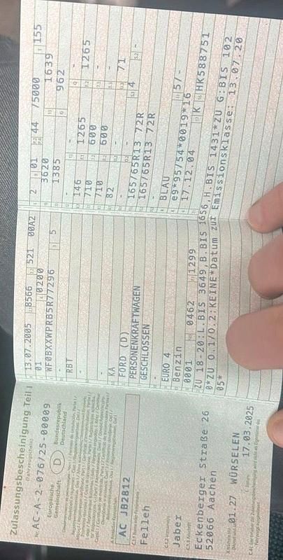 Gebraucht Ford Ka 69 PS (50 kW) 2005 Grau Kleinwagen