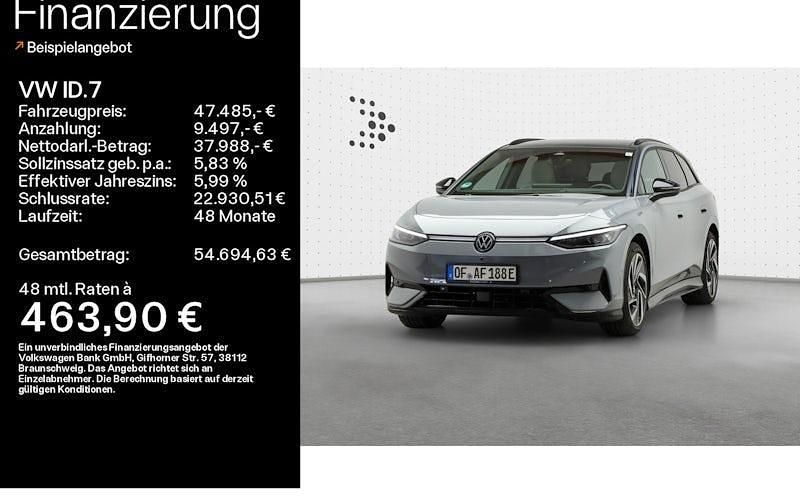 Grau Gebraucht 2024 VW ID.7 Pro Kombi | 47.485 € - Bild 1/4