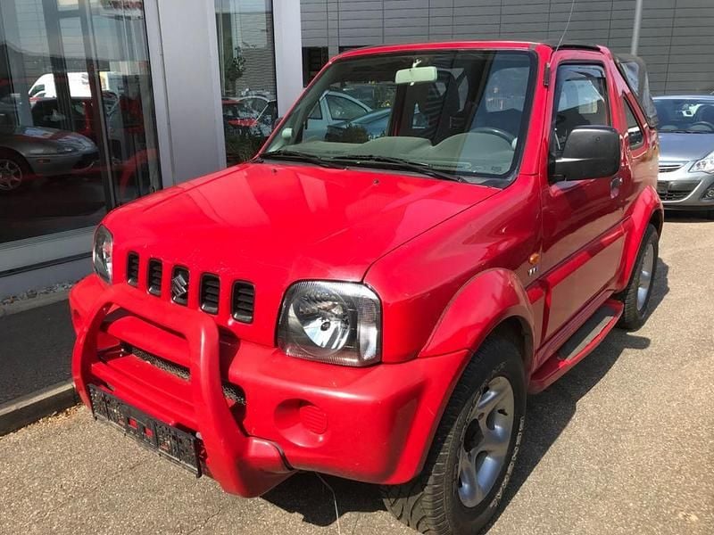 Rot Gebraucht 2005 Suzuki Jimny SUV | 5.890 € (Guter Preis) - Bild 1/4