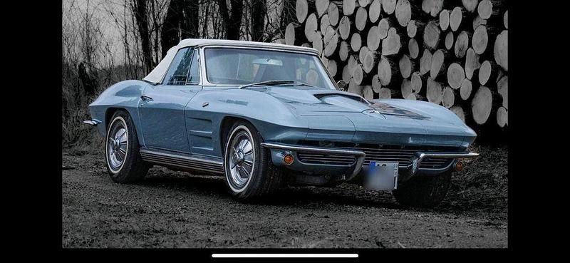 Gebraucht Corvette C2 250 PS (183 kW) 1964 Blau Cabrio