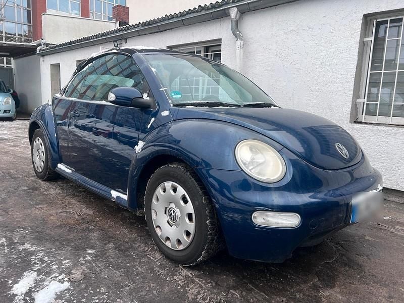 Gebraucht VW New Beetle Cabriolet 75 PS (55 kW) 2003 Blau Cabrio