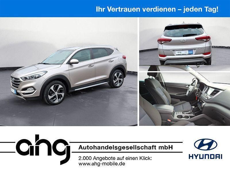 Weiß Gebraucht 2016 Hyundai Tucson Style SUV | 17.930 € (Etwas zu teuer) - Bild 1/4
