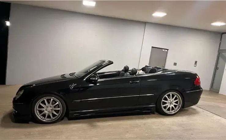 Gebraucht Mercedes CLK350 272 PS (200 kW) 2005 Schwarz Cabrio