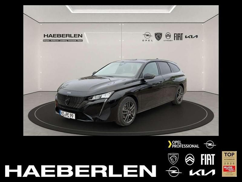 Schwarz (met. perla nera schwarz) Gebraucht 2024 Peugeot 308 Allure Kombi | 26.490 € (Fairer Preis) - Bild 1/4