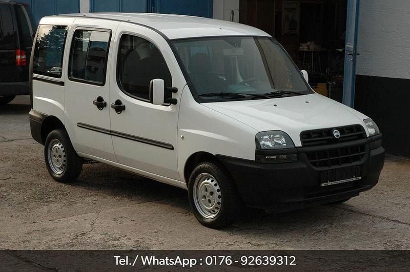 Gebraucht Fiat Doblò 65 PS (47 kW) 2005 Weiß Van / Kleinbus