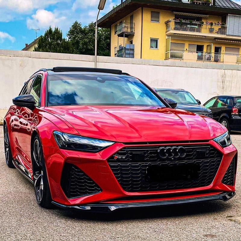Rot Gebraucht 2020 Audi RS6 Kombi | 114.999 € - Bild 1/4