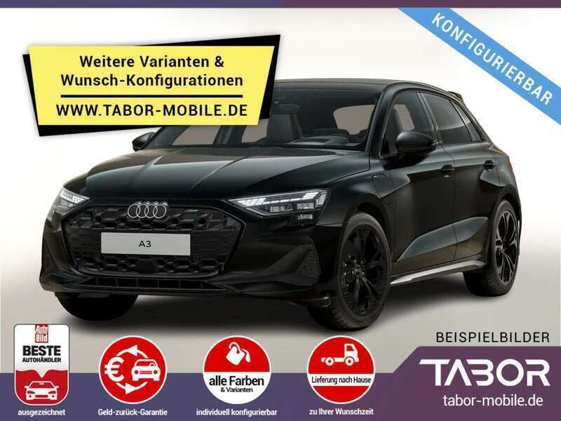 Arkonaweiß Neu 2025 Audi A3 Sportback e-tron Limousine | 34.888 € (Superpreis) - Bild 1/4