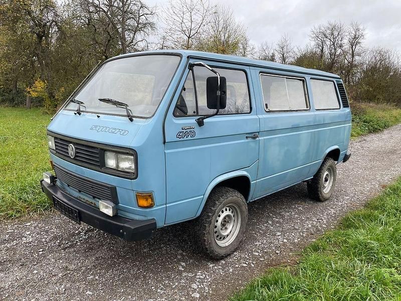 Gebraucht VW T3 69 PS (50 kW) 1987 Blau Van