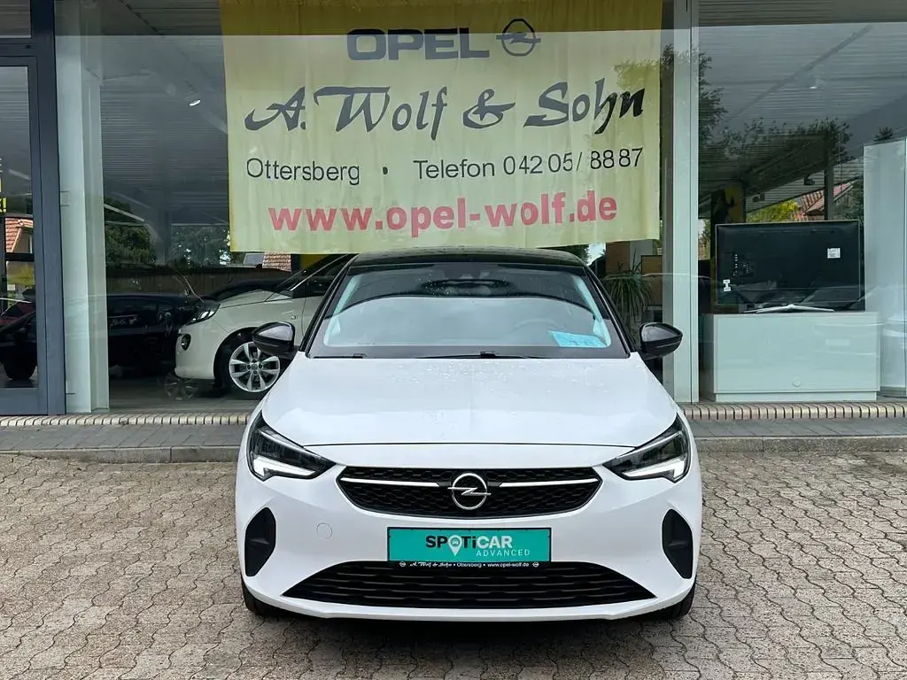 Brugt Opel Corsa-e Edition 100 kW (136 HK) 2022 Hvid Hatchback