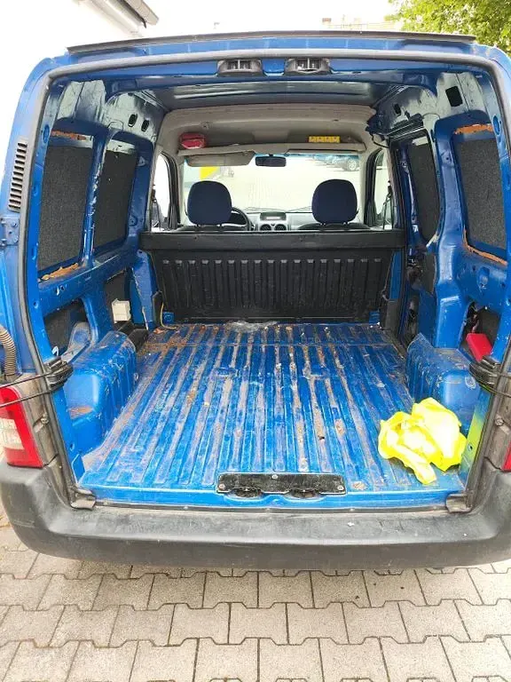 Gebraucht Peugeot Partner 75 PS (55 kW) 2006 Blau Van / Kleinbus