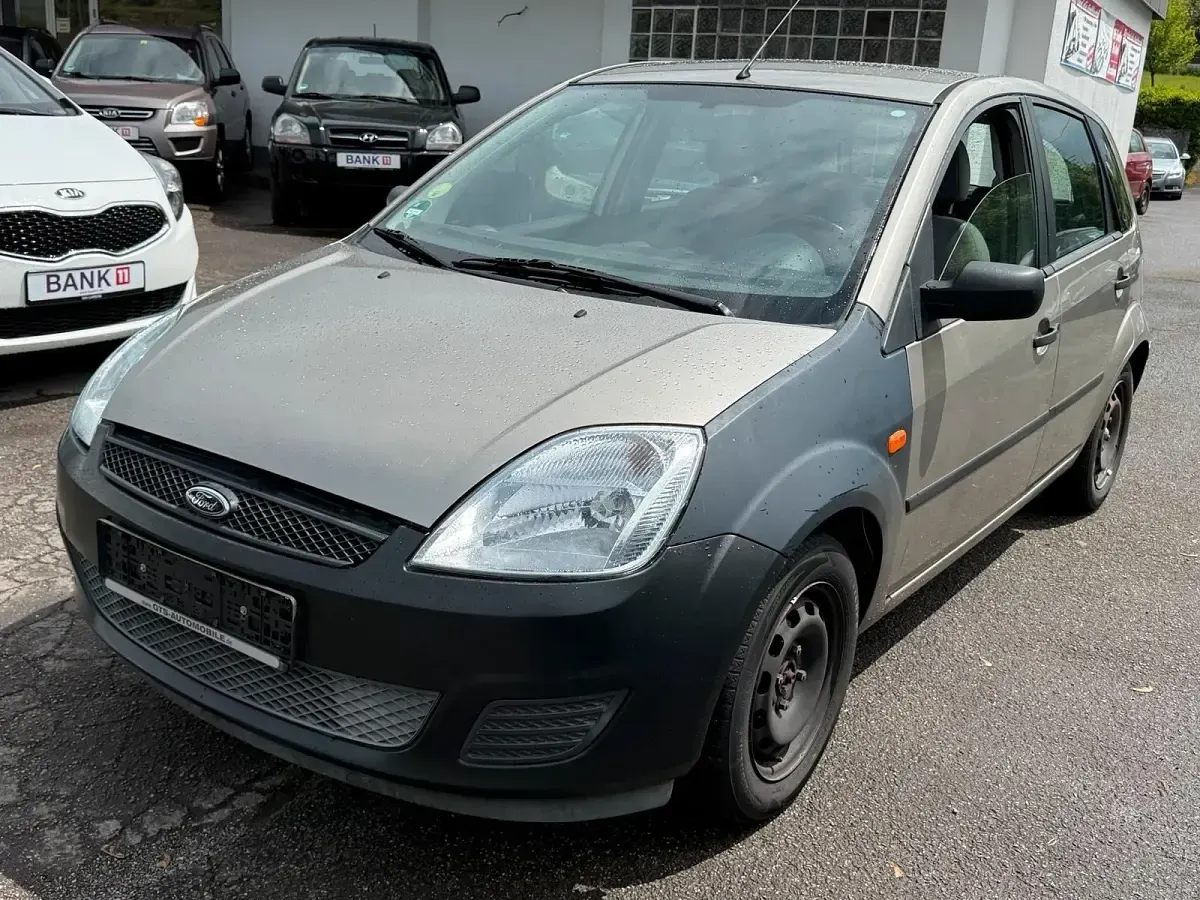 Gebraucht Ford Fiesta 69 PS (50 kW) 2002 Grau Kleinwagen