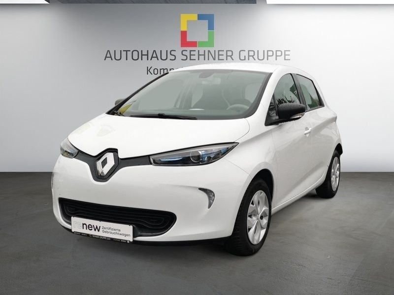 Arktisweiß (weiß) Gebraucht 2019 Renault Zoe Life Kleinwagen | 10.890 € (Etwas zu teuer) - Bild 1/4