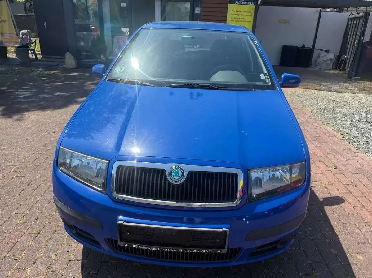 Gebraucht Skoda Fabia 54 PS (39 kW) 2007 Dynamicblau Limousine