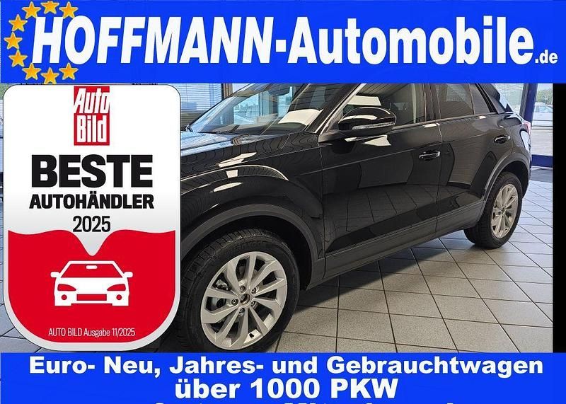 Schwarz Neu 2025 VW T-Roc Life SUV | 32.450 € (Superpreis) - Bild 1/4
