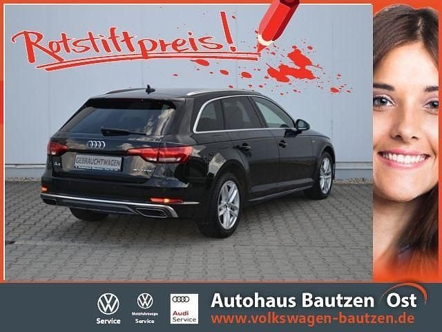 Schwarz Gebraucht 2019 Audi A4 S-Line Kombi | 26.790 € (Fairer Preis) - Bild 1/4