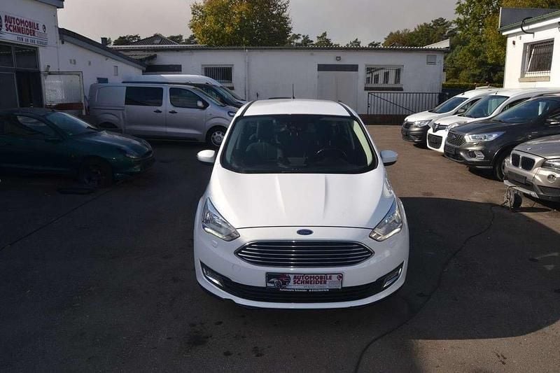 Gebraucht Ford Grand C-Max Titanium 170 PS (125 kW) 2018 Weiß Van / Kleinbus