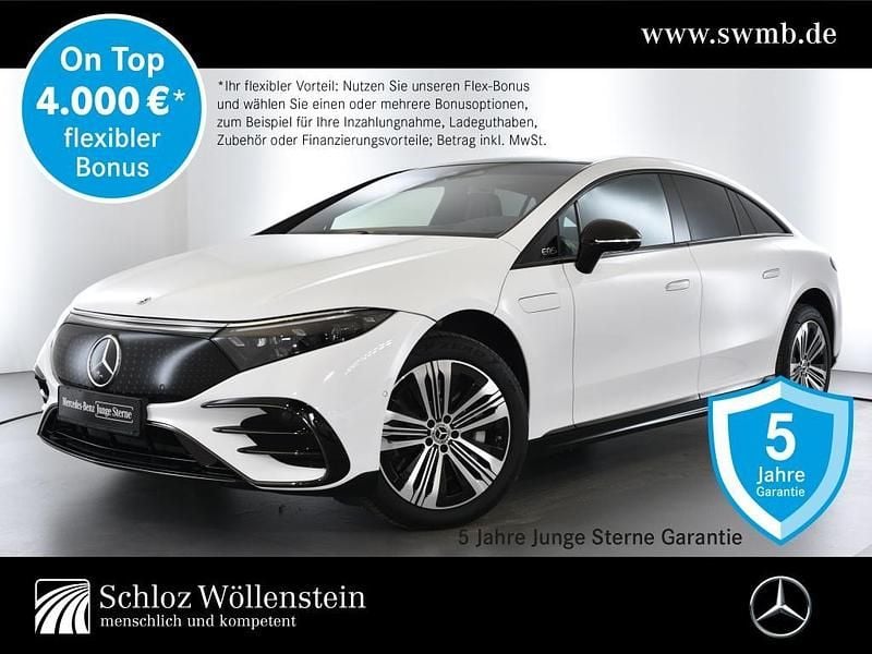 Weiß Gebraucht 2024 Mercedes EQS500 AMG Limousine | 79.870 € (Fairer Preis) - Bild 1/4