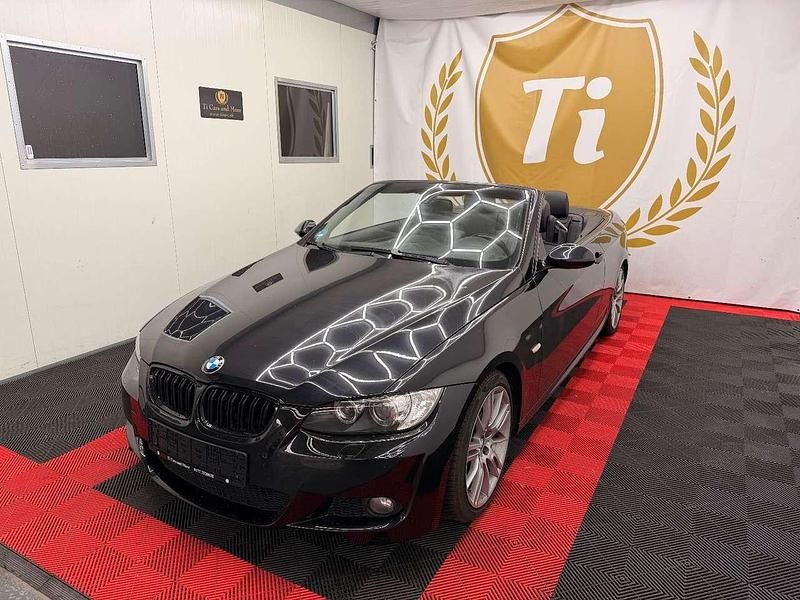 Saphirschwarz Gebraucht 2008 BMW 320 Cabriolet M Sport Cabrio | 13.999 € - Bild 1/4