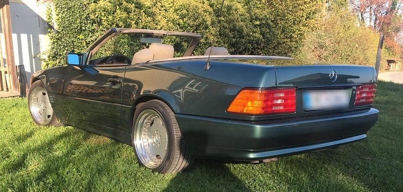 Gebraucht Mercedes SL500 330 PS (242 kW) 1992 Grün Cabrio