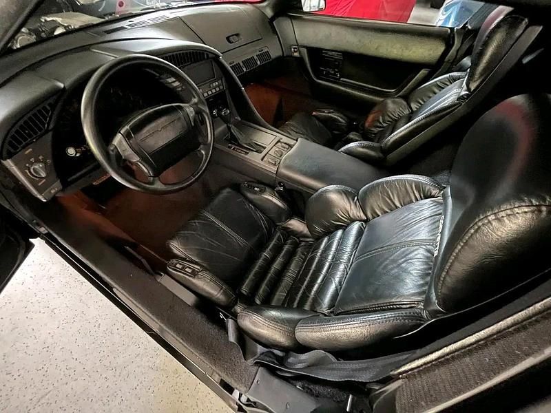 Gebraucht Corvette C4 1990 Schwarz Cabrio