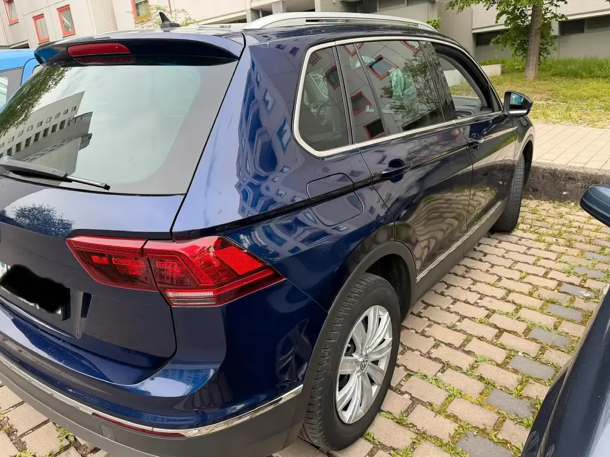 Gebraucht VW Tiguan Comfortline 150 PS (110 kW) 2017 Blau SUV