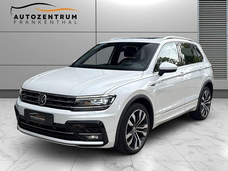 Weiß Gebraucht 2018 VW Tiguan R-line SUV | 27.990 € (Guter Preis) - Bild 1/4