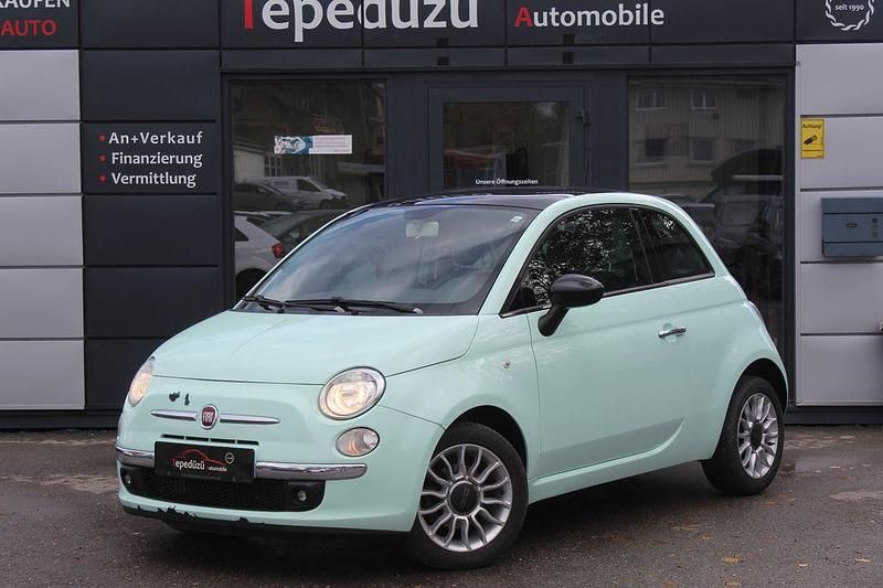 Blau Gebraucht 2015 Fiat 500 Kleinwagen | 5.499 € (Fairer Preis) - Bild 1/4