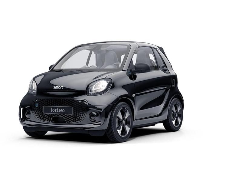 Schwarz Gebraucht 2022 Smart ForTwo Electric Drive Cabrio | 14.583 € (Fairer Preis) - Bild 1/4