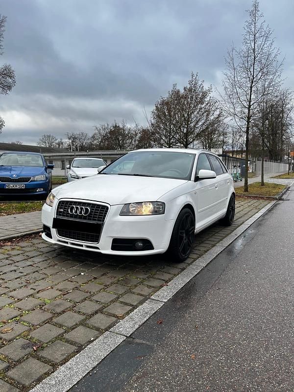 Gebraucht Audi A3 Sportback 170 PS (125 kW) 2008 Weiß Kleinwagen