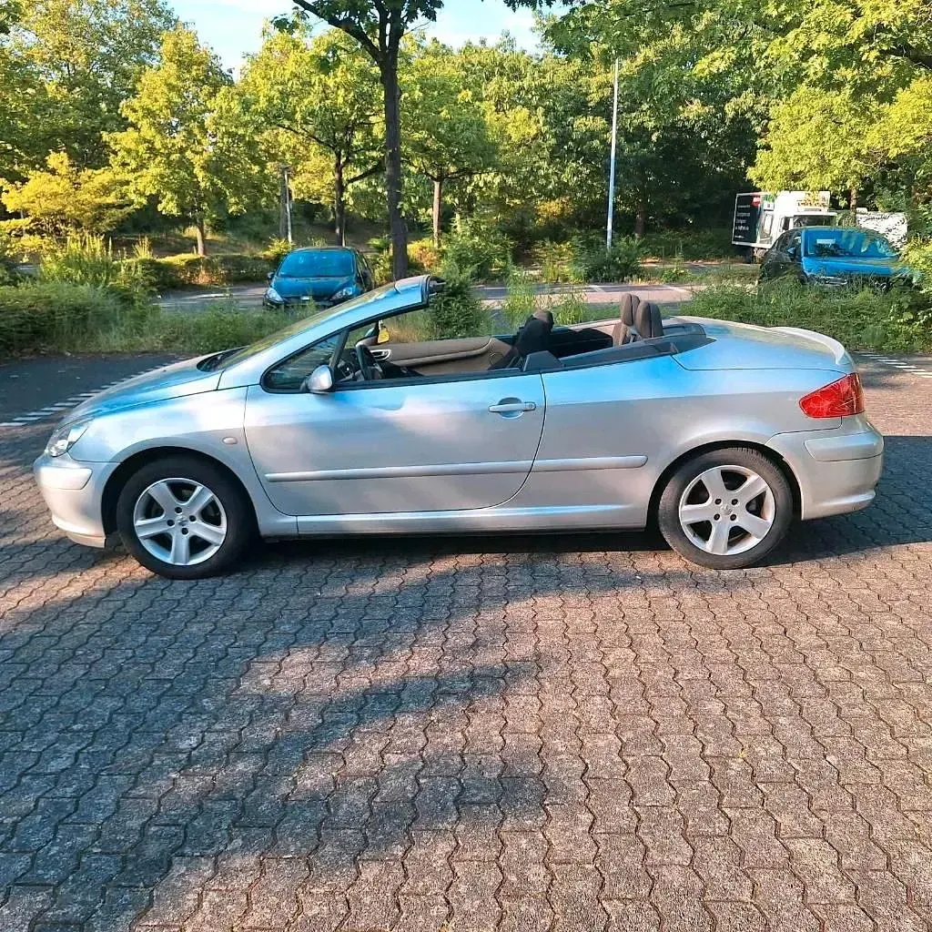 Gebraucht Peugeot 307 CC 110 PS (80 kW) 2004 Silber Cabrio
