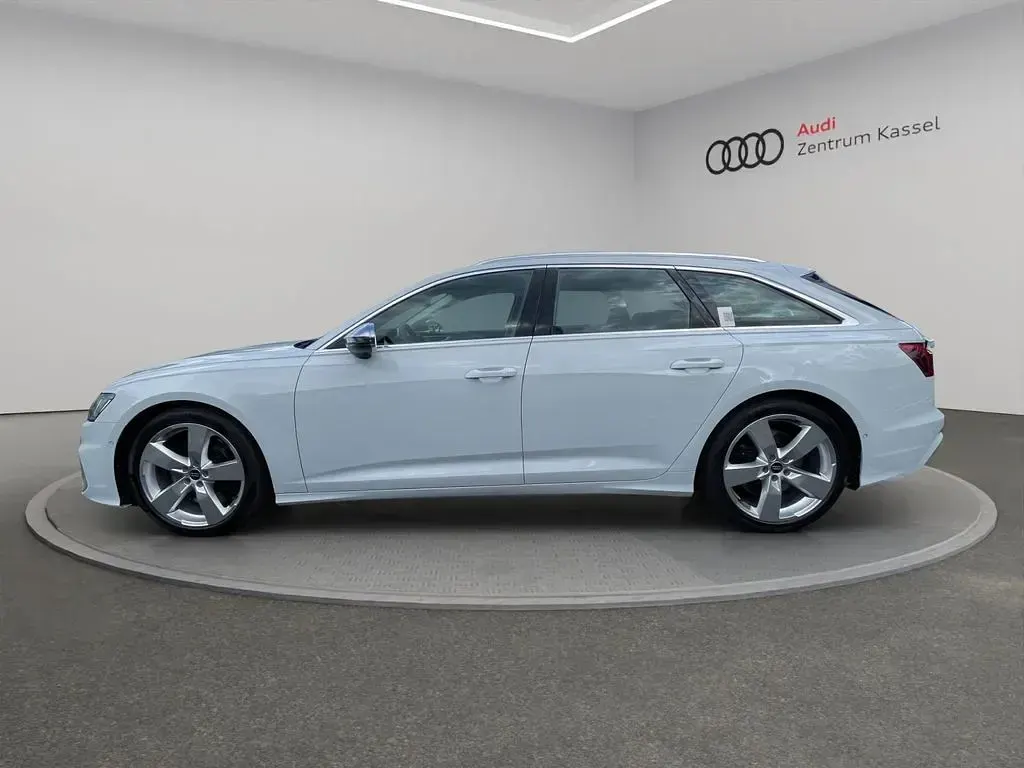 Gebraucht Audi S6 Design 344 PS (253 kW) 2024 Gletscherweiß metallic Kombi