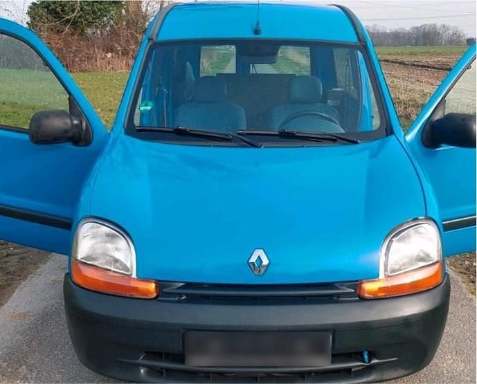 Usado Renault Kangoo 70 HP (51 kW) 2003 Azul Monovolume