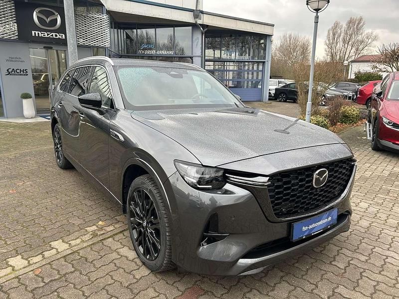 Gebraucht Mazda CX-80 Homura-Line 254 PS (186 kW) 2025 Machine gray SUV