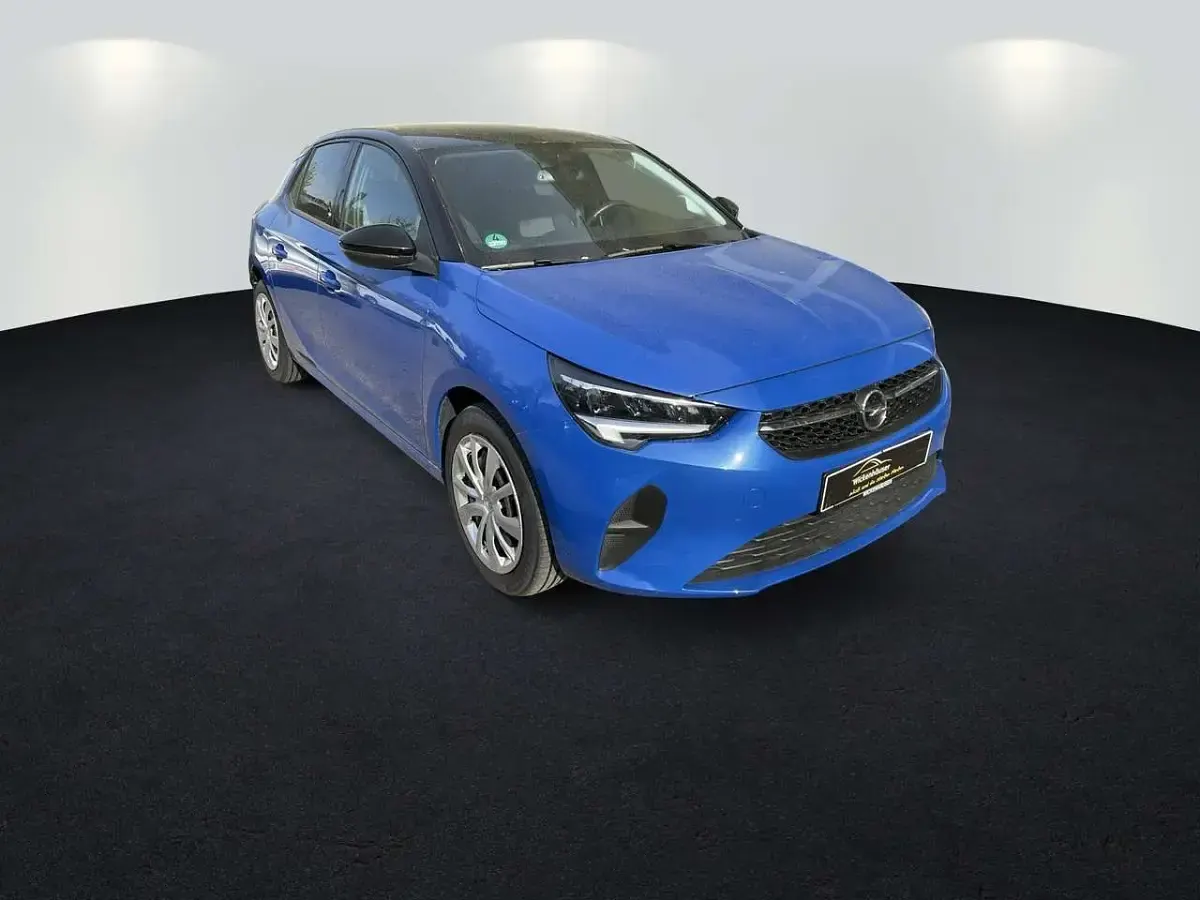 Używany Opel Corsa-e Edition 100 kW (136 KM) 2022 Niebieski Hatchback