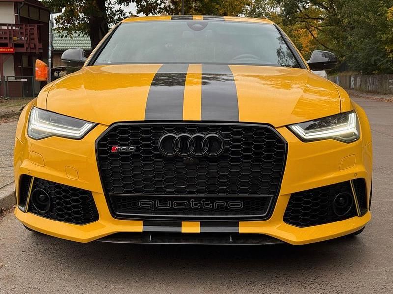 Gelb Gebraucht 2015 Audi RS6 Sport Limousine | 67.322 € (Teuer) - Bild 1/4