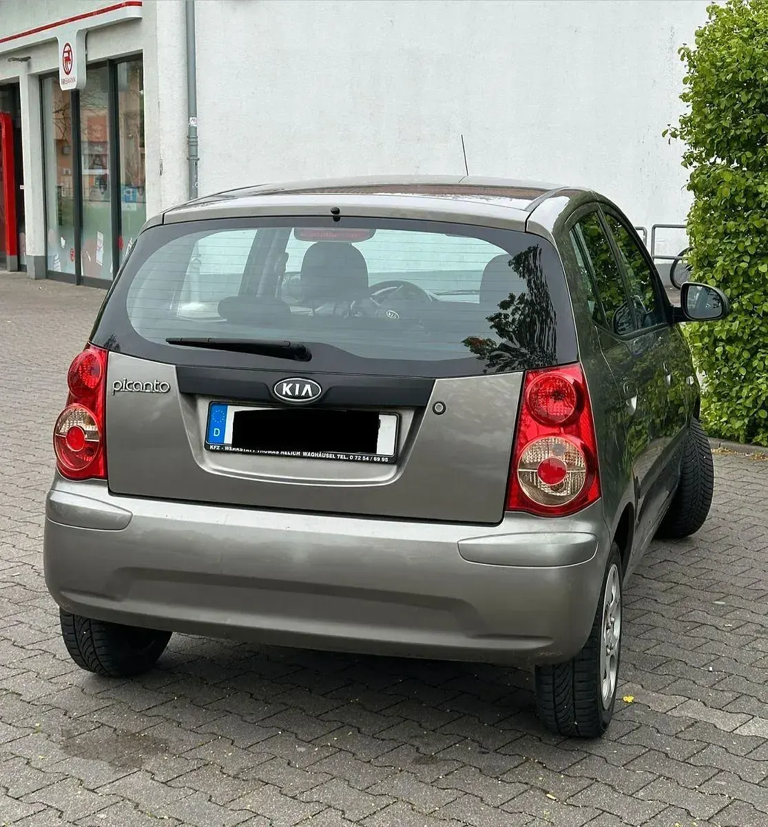 Gebraucht Kia Picanto 65 PS (47 kW) 2009 Grau Kleinwagen