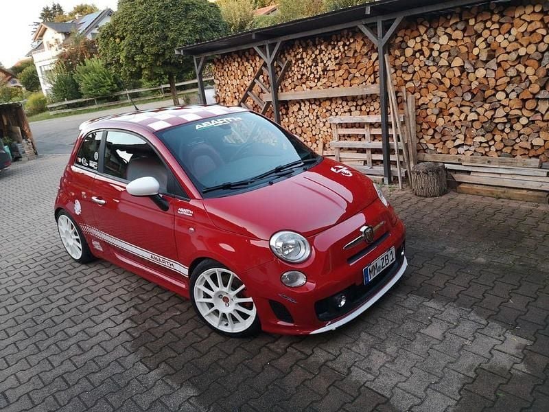 Rot Gebraucht 2009 Abarth 500 Esseesse Kleinwagen | 9.000 € (Fairer Preis) - Bild 1/2