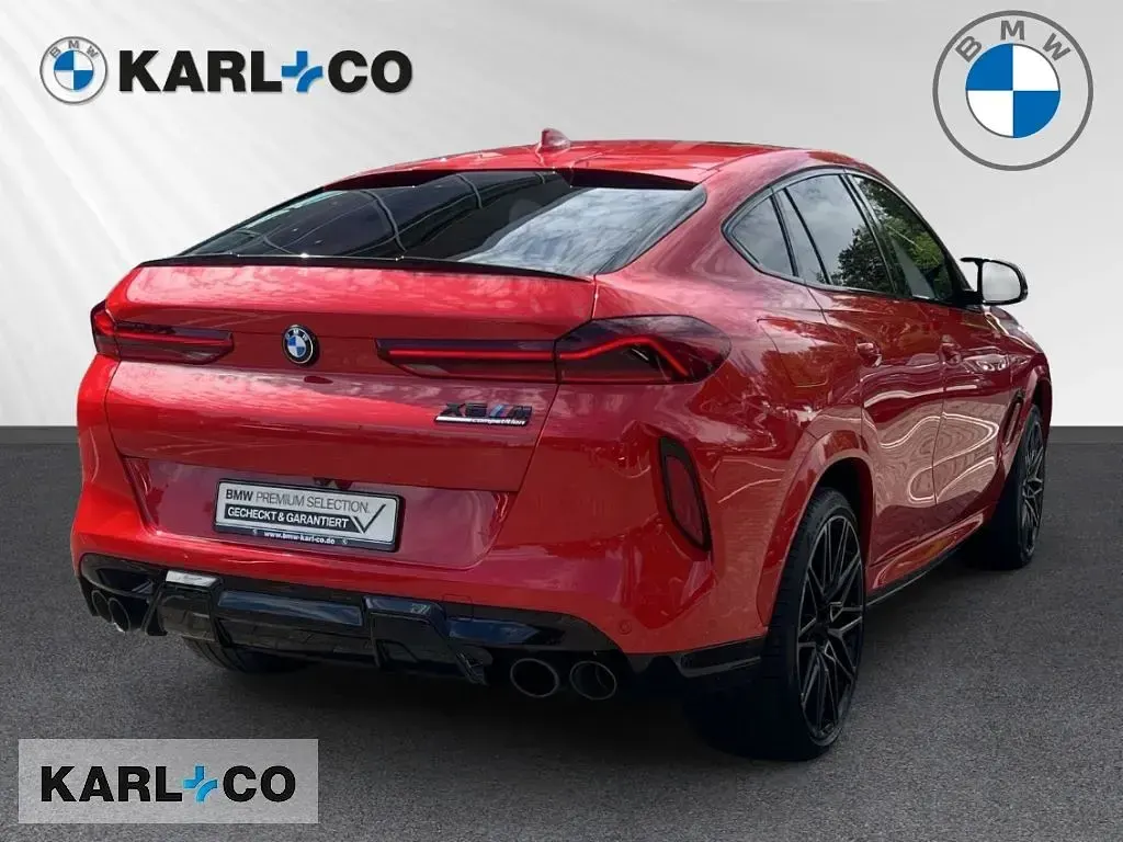 Gebraucht BMW X6 M Competition Edition 625 PS (459 kW) 2022 Rot SUV