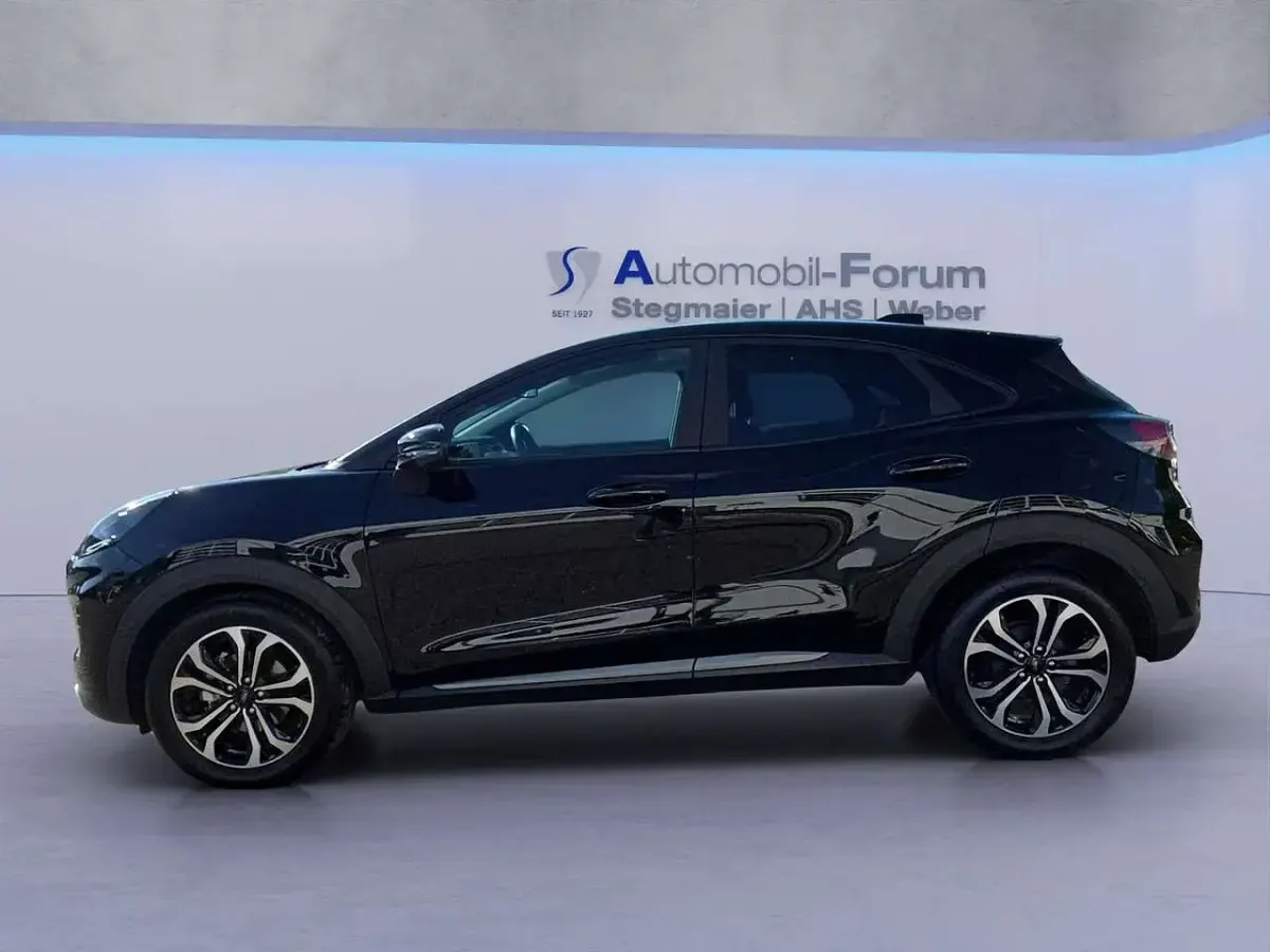 Gebraucht Ford Puma Titanium 125 PS (91 kW) 2025 Obsidianschwarz metallic SUV
