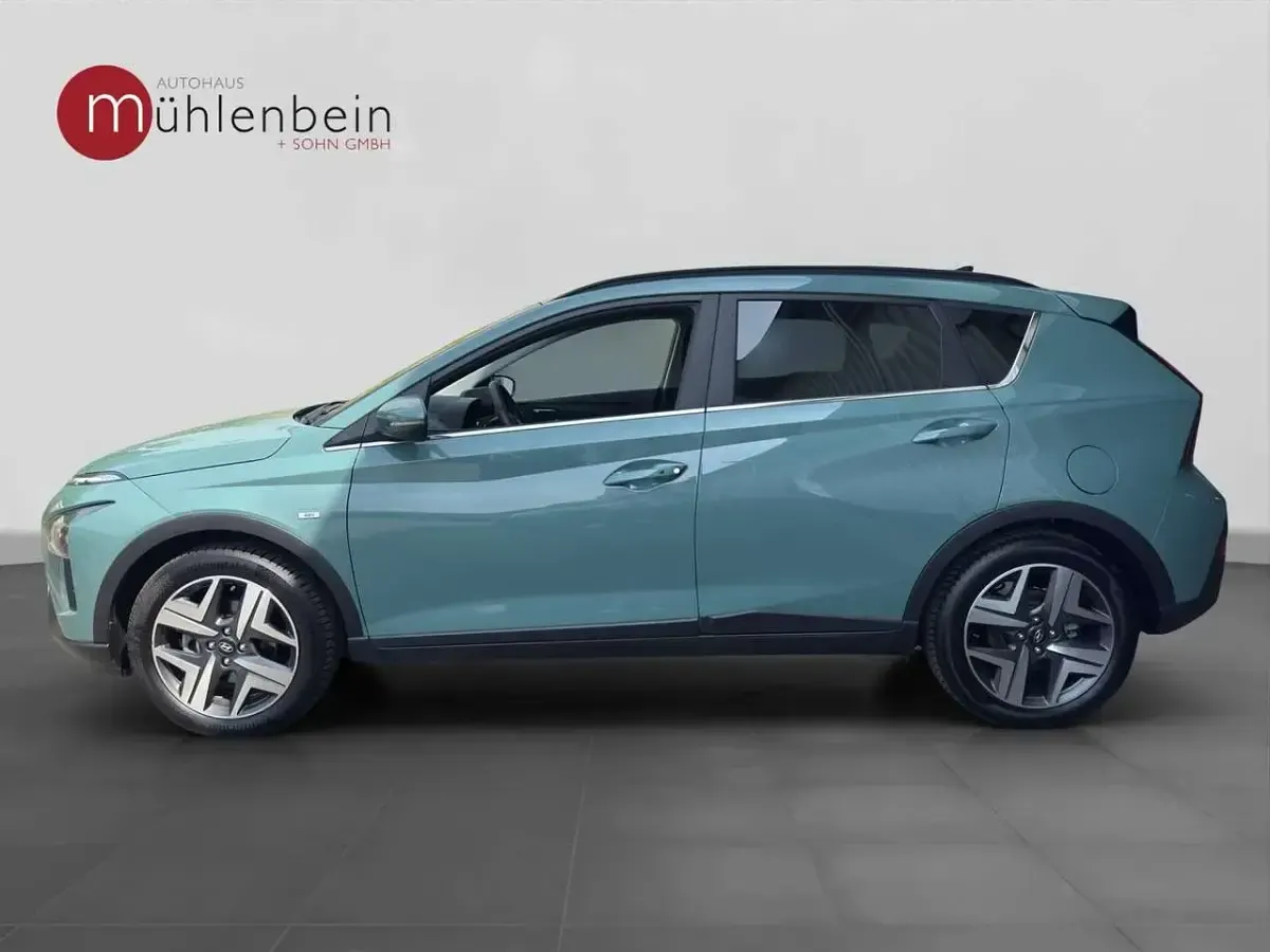 Gebraucht Hyundai Bayon 120 PS (88 kW) 2023 Grün SUV