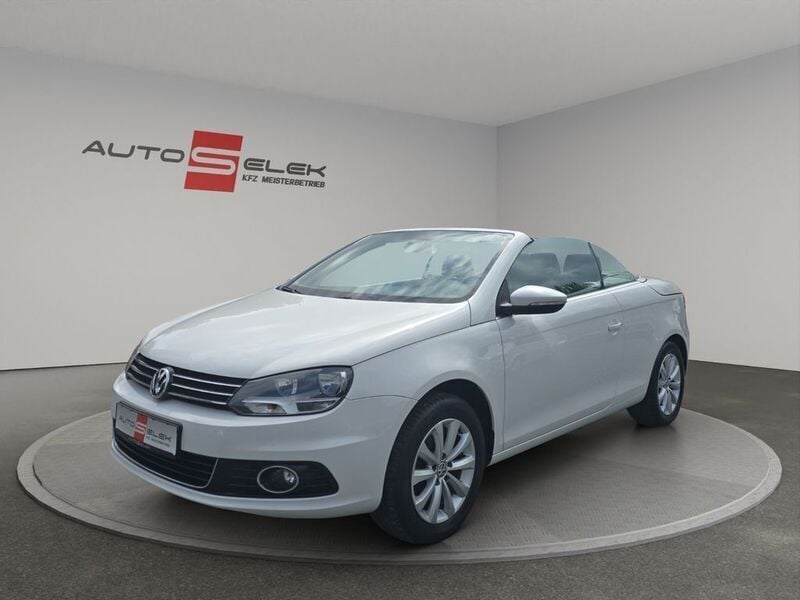 Weiß Gebraucht 2013 VW Eos Basis Cabrio | 9.950 € (Fairer Preis) - Bild 1/4
