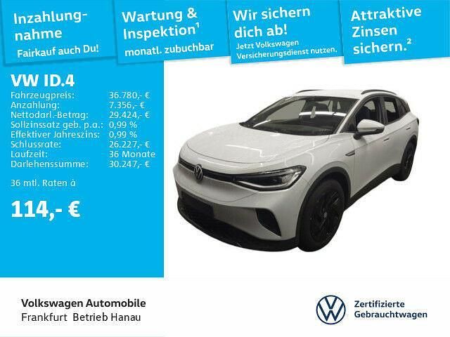 Gebraucht VW ID.4 Pro Performance 150 kW (204 PS) 2023 Weiß SUV